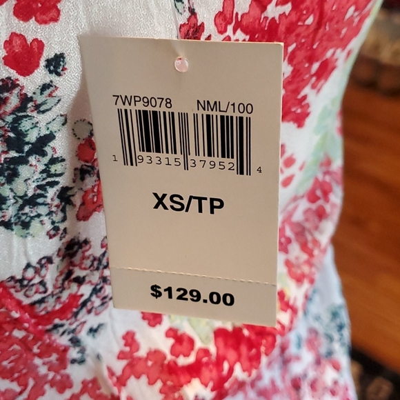 Lucky Brand NWT Floral Sleeveless Maxi Dress XS - Picture 6 of 10